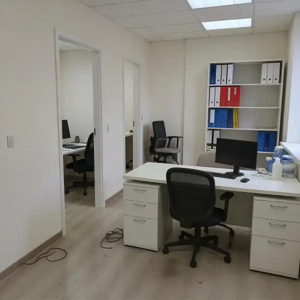 Наведение порядка в офисе с кабинетами - до уборки